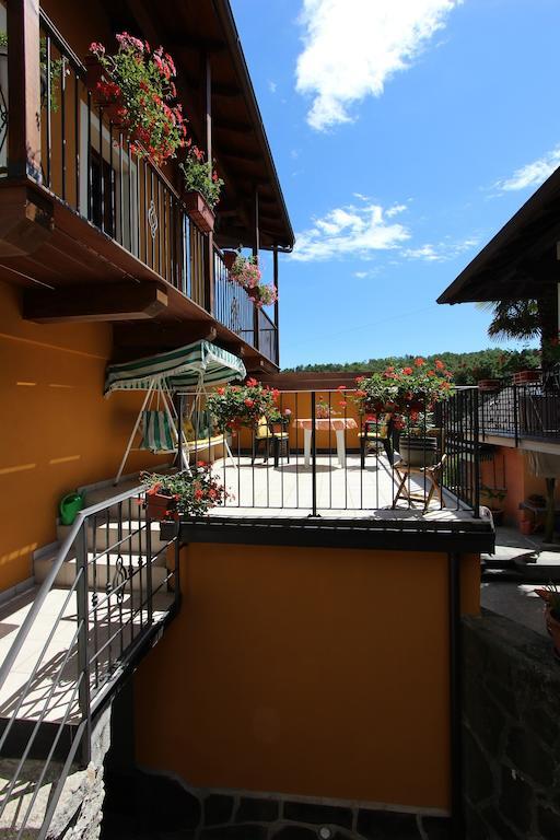 B&B Il Castello Lago Maggiore Con Terrazza Cossogno Rom bilde