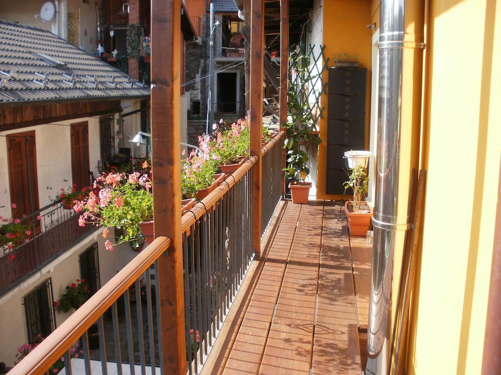 B&B Il Castello Lago Maggiore Con Terrazza Cossogno Rom bilde